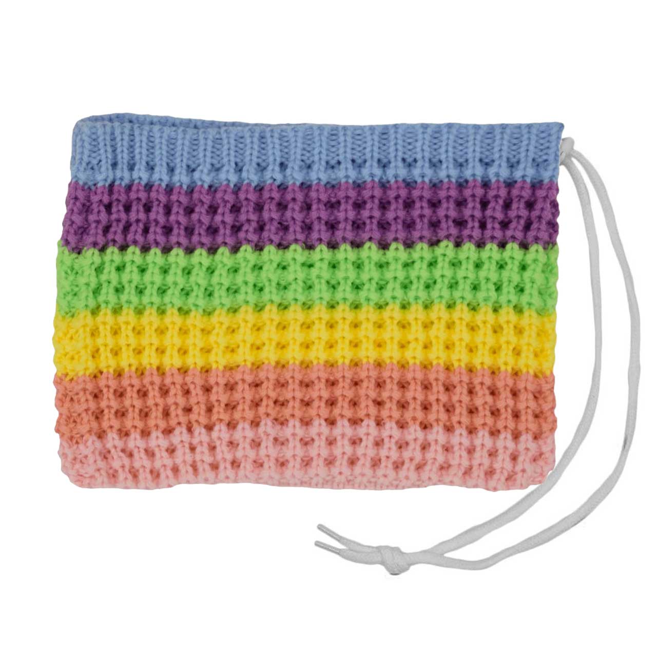 Pastel Rainbow Striped Beanie Pack™ Bag