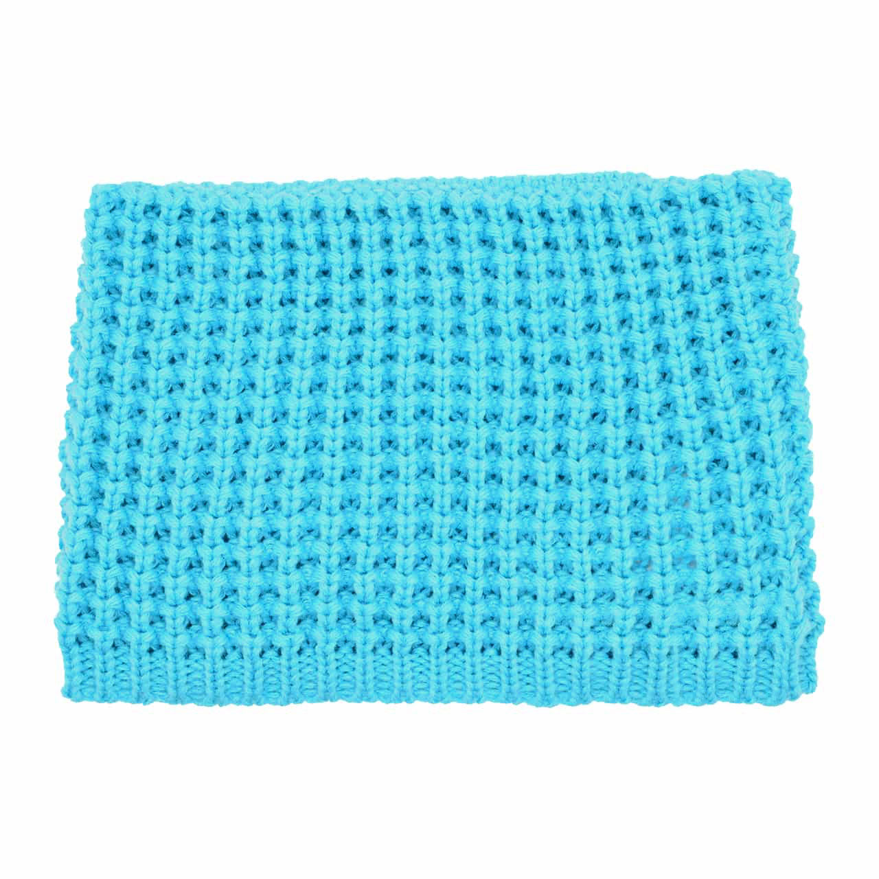 Aqua Blue Solid Cat Beanie