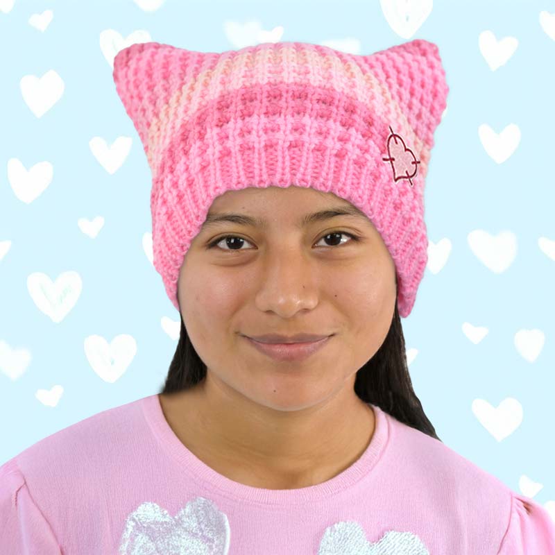 Patched with Love Cat Beanie