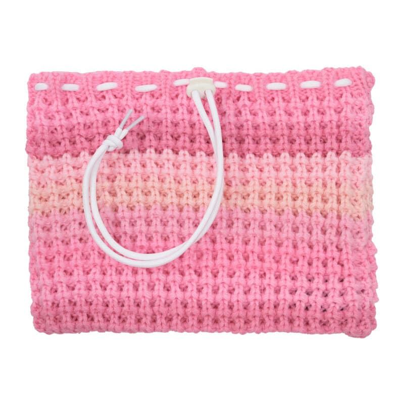 Pink Monochromatic Striped Beanie Pack™ Bag