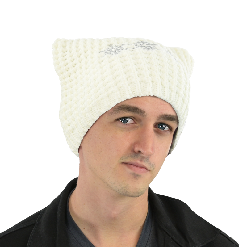 Winter Wonderland Cat Beanie