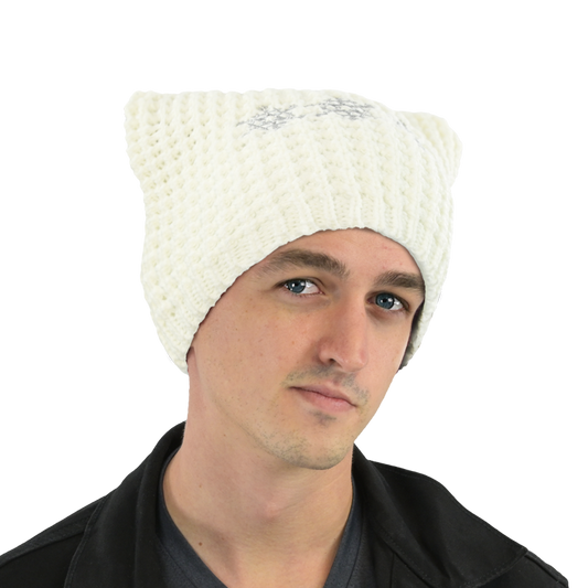 Winter Wonderland Cat Beanie