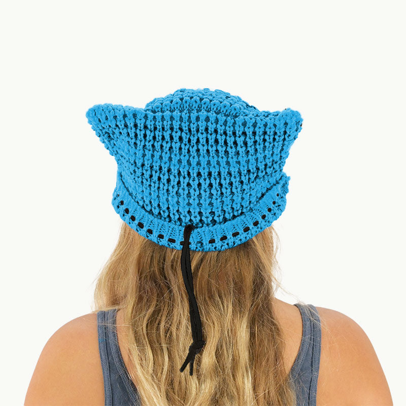 Aqua Blue Solid Beanie Pack™