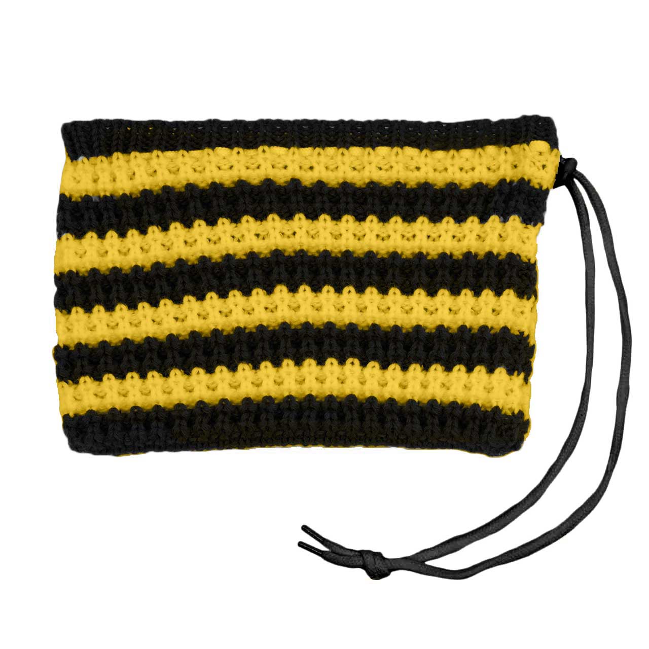 Black and Gold Striped Beanie Pack™