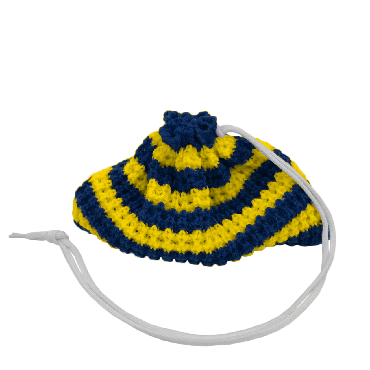 Navy and Yellow Striped Beanie Pack™